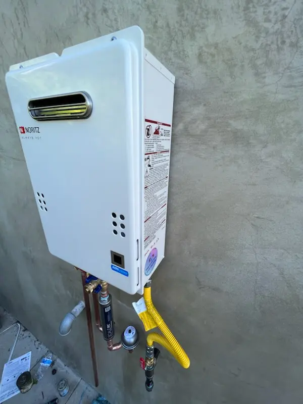 Tankless water heater installation for Islandton homes